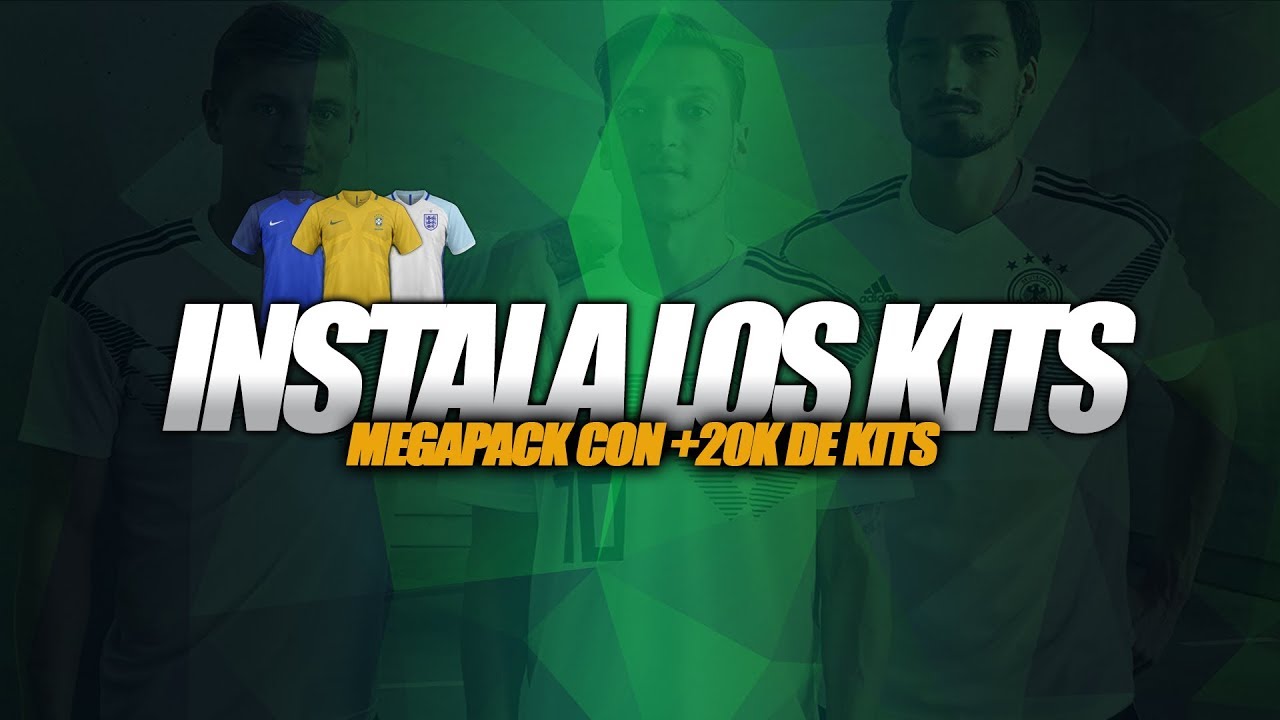 FM18 INSTALANDO KITS... GRAN MEGAPACK Football Manager 2018 Español
