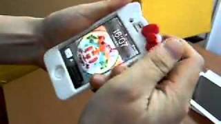 ( futureonestop ) How to get the iPhone 4 4S Hello Kitty Case right ear button works. screenshot 4