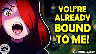 Desperate Yandere Witch Girl Summons You! 🥀 [F4A] [Fantasy Yandere ASMR RP] [Binaural] [Spooky]