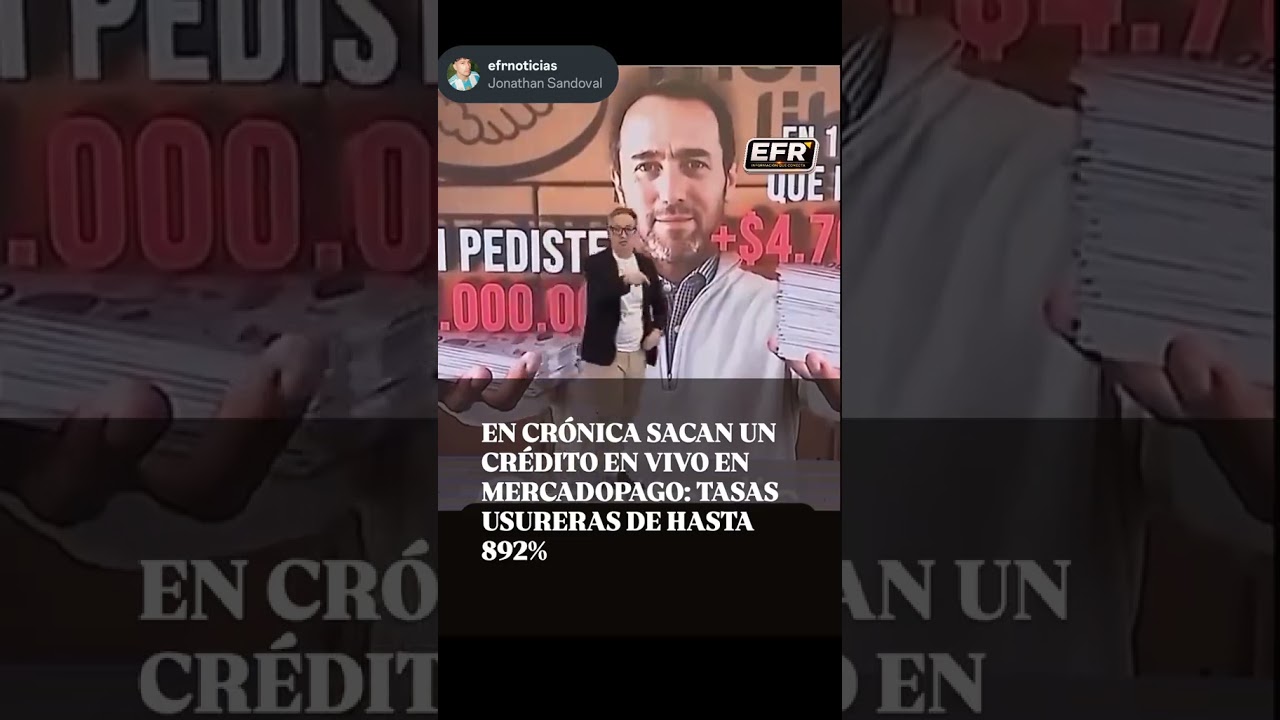 ►Polémica por las tasas y cobros de créditos en Mercado Pago