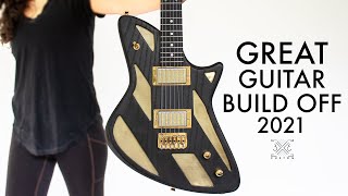 BRASS Inlay Guitar - Great Guitar Build Off Invitational Entry 2021