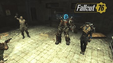 Fallout 76 pvp - early morning 1v1 with MONEyflowin. Tesla riffle goes Brrrrrr..