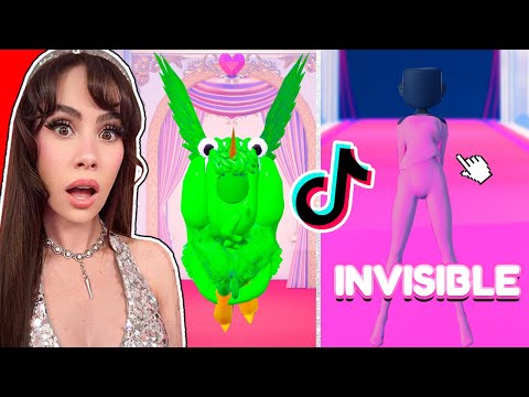 Testing INSANE TikTok Outfit Hacks In Dress To Impress