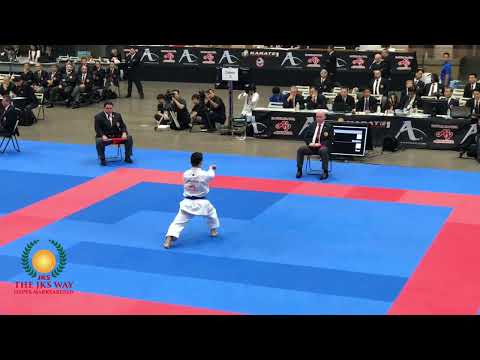 Kazumasa Moto (JPN) - Kata Enpi | Karate 1 Premier League 2018 #kata #enpi #wkf #moto #shotokan