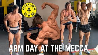 Arm Day @ Golds Gym Venice!