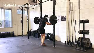 Hatfield Reverse lunge