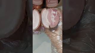 ГРУДИНКА 🥓 СВИНАЯ В/К #food #копчение #копчениемяса  #едаэтоискусство