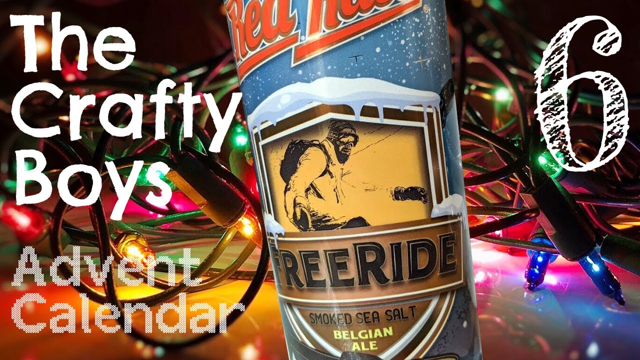 Red Racer Free Ride Smoke Sea Salt Ale 2019 Beer Advent Calendar