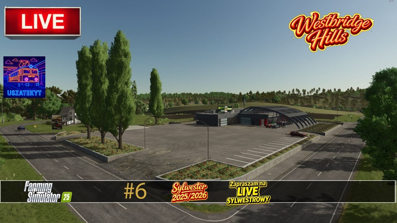 Farming Simulator 25 | #6 | Live Sylwestrowy z 