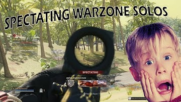 THESE PLAYERS ARE CRACKED//Spectating Warzone Solos