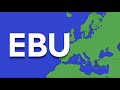 European broadcasting union timeline