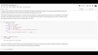 COP1000 8-2 arguments and parameters