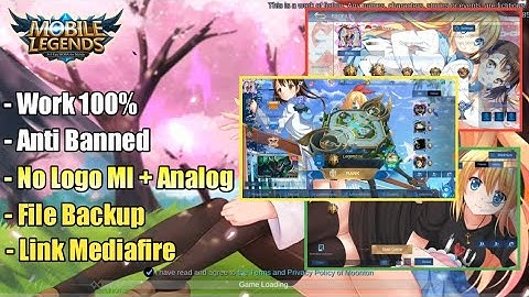 New!!! Update Script Background anime mobile Legends !!! Anime Nisekoi + File Backup