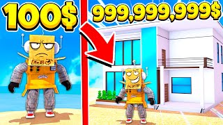 Построил САМЫЙ Большой В МИРЕ Отель 999,999,999$ НА ОСТРОВЕ! ROBLOX