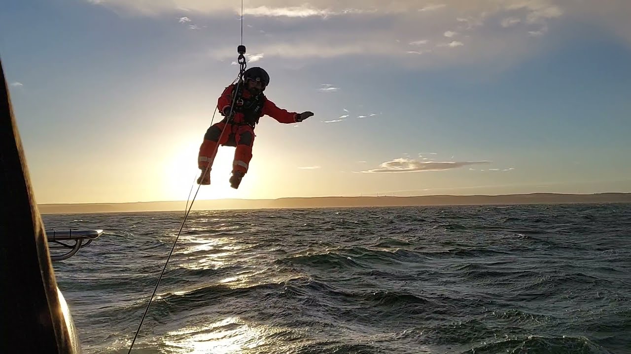 ⁣Scotland Search and Rescue Helicopter