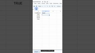 XOR Function in Google Sheets — Formula #160 of 500 #Shorts