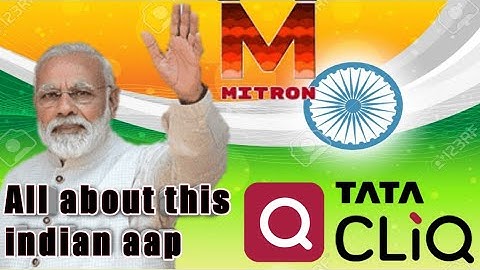 New indian shoping and video creating Apps. || Mitron And Tata cliQ. || indian Apps