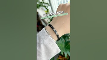 Use lumitool F20 to carve exquisite bracelets #lumitool #lumitoolf20 #jewelry #laserengraver