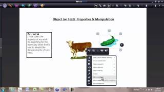 Object Properties and Manipulation - RM Easiteach Next Generation