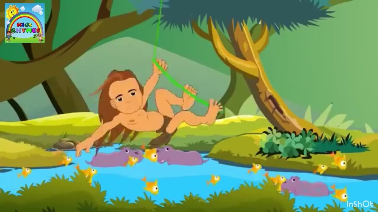 Tarzan Dance Finger Family 