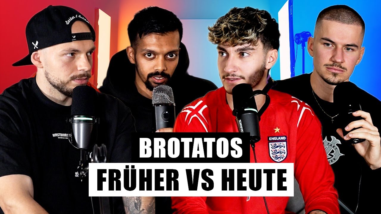 BROTATOS FRÜHER VS. HEUTE... WAR FRÜHER ALLES BESSER? - NACHSPIELZEIT - PODCAST (Folge 11)
