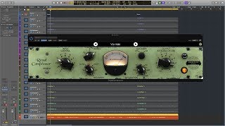 Royal Compressor by United Plugins Demo on drums and vocal NO TALKING