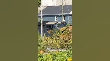 CSX SD70MACe trails on E760! #csx #railfanning #railway #railroad #shorts