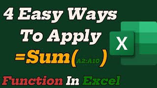 How to apply sum function in excel| shortcut key for sum formula| (spreadsheet Basics)#exceltips screenshot 5