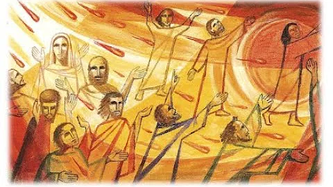 Pentecost Holy Communion .