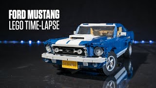 LEGO Ford Mustang 10265 Time-Lapse Build