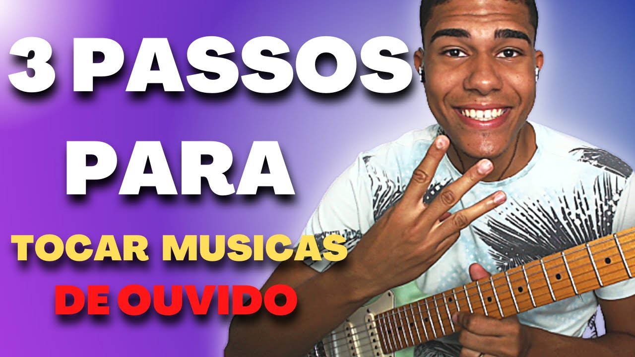 🔴Tocando de ouvido 3 PASSOS para tirar qualquer MUSICA DE OUVIDO