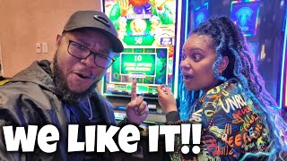 We Just HAD To Show Yall This NEW Slot Machine We Found!!