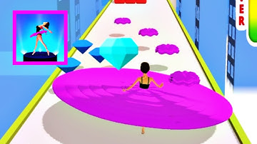 Ballerina 3d - All levels (Part 9) Runner Gameplay - Android iOS Games