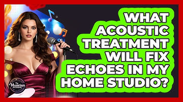 What Acoustic Treatment Will Fix Echoes In My Home Studio? - The Musician Encyclopedia