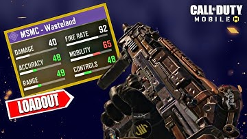 This MSMC has ZERO Recoil | Best MSMC Gunsmith Loadout COD Mobile Season 9