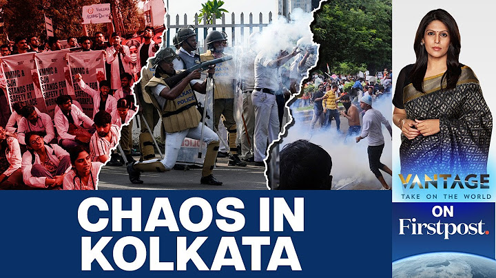 Kolkata Police Crackdown on Students Protesting Doctor's Murder | Vantage with Palki Sharma