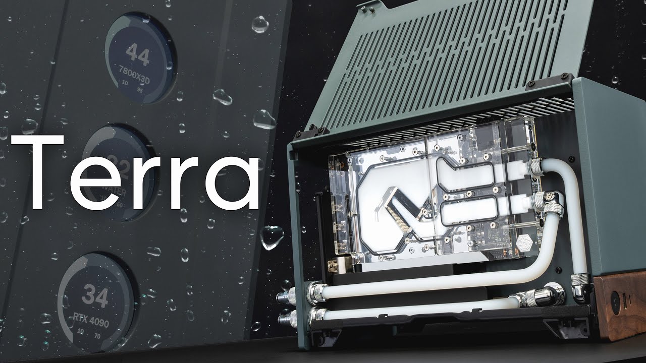 Fractal Design Fractal Design Terra Mini-ITX Chassis - Silver case