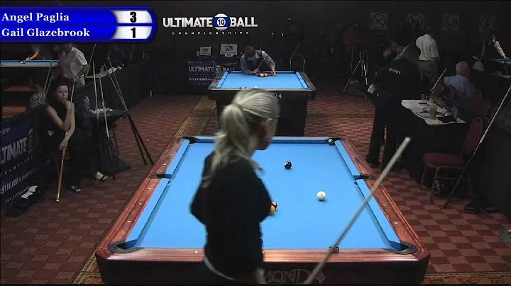 Angel Paglia vs Gail Glazebrook at the Ultimate 10...
