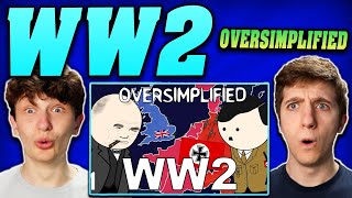WW2 - Oversimplified (Part 1) REACTION!!