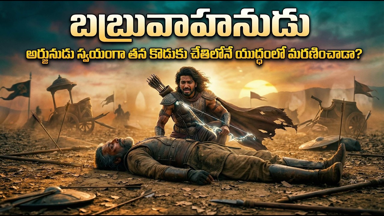 బబ్రువాహనుడు||అర్జునుడు తన కొడుకు చేతిలోనే యుద్ధంలో మరణించాడా?Babruvahanudu|The Untold Tragic Story|