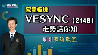 家明技術教室|  VESYNC (2148) 前景分析 家電股走勢預測 ｜技術走勢分析｜朱家明｜家明技術教室