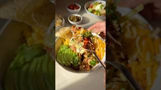 Get a taste of Mexico with these Pulled Pork Burrito Bowls 🇲🇽 #Shorts #Dinner #burrito