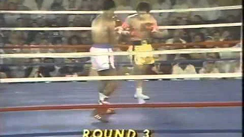 BOXING DEFENSE, Sugar Ray Leonard vs Adolfo Viruet...