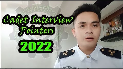 Best Tips to Pass Deck Cadet  Interview 2024