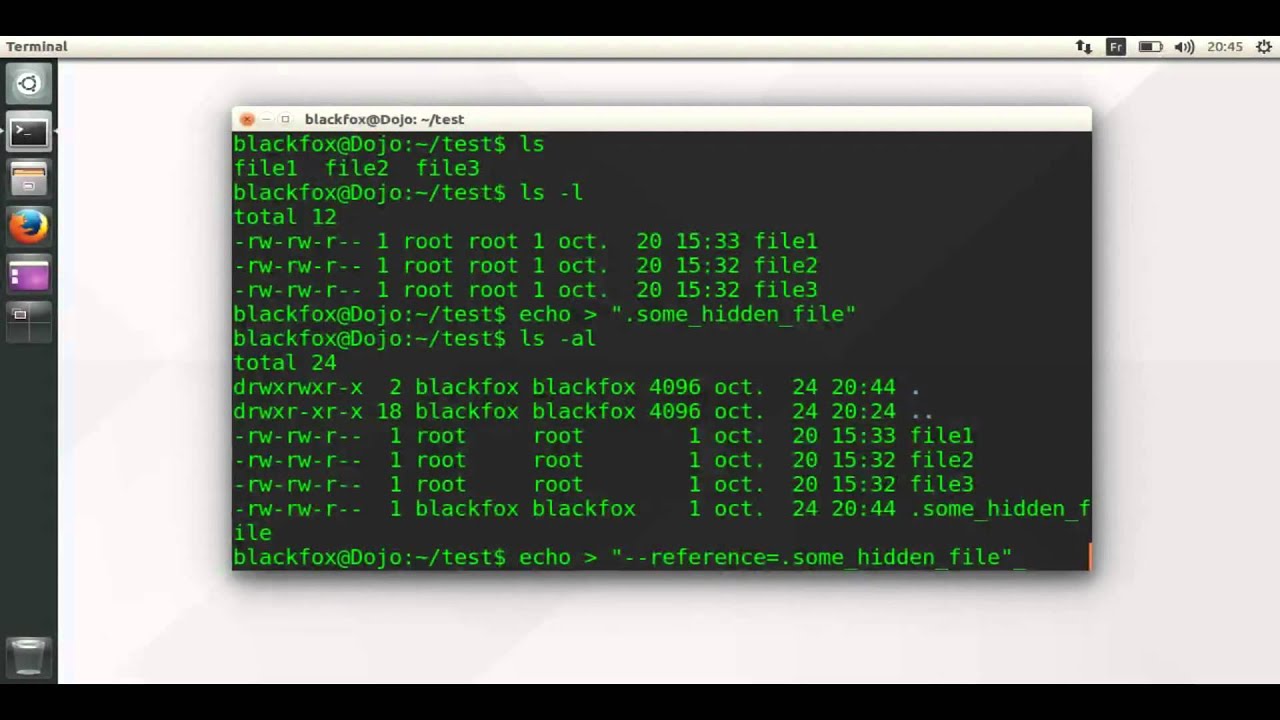 Old School Hacking : Exploiting UNIX Wildcards | Demo 2