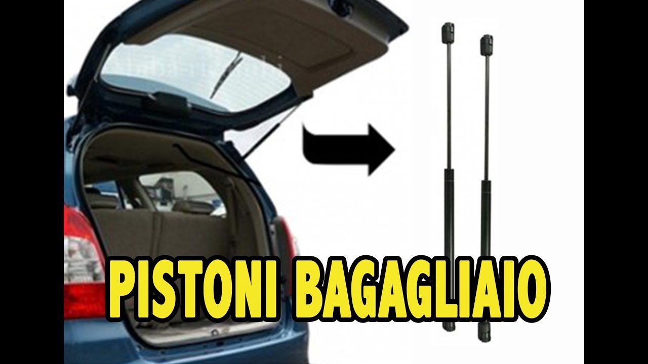 CAMBIO PISTONI/AMMORTIZZATORI BAGAGLIAIO AUTO 