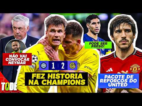 🚨 NEYMAR FORA DOS CONVOCADOS l 5 REFORÇOS NA MIRA DO UNITED l HAKIMI PODE SER PRESO l CHAMPIONS E+
