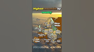 Highest mountain by country