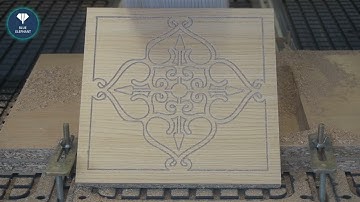 Blue Elephant ELECNC1325 linear ATC with laser head test video for French customer