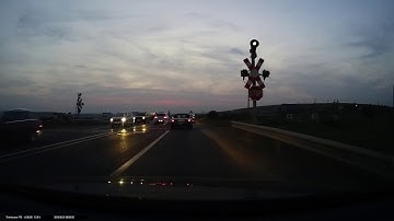 Thinkware F70 dash cam video sample night 1